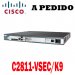 Cisco Router C2811-VSEC/K9 Cisco 2800 Router Voice Security bundle, 2811 Voice Security Bundle, PVDM2-16, Adv IP Serv, 128F/512D