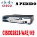 Cisco Router CISCO2821-WAE/K9 Cisco 2800 Router WAE Bundle, 2821, NME-WAE-502/K9, WAAS Trans, ASK9 ASK9, 128F/512D
