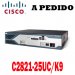 Cisco Router C2821-25UC/K9 Cisco 2800 Router, 2821 w/ PVDM2-32, AIM-CUE, 25 CME/CUE/Ph lic, SP Serv, 128F/512D