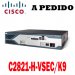 Cisco Router C2821-H-VSEC/K9 Cisco 2800 Router Voice Security Bundle, 2821H.Perf. VSEC: AIM-VPN2/SSL, PVDM2, CCME/SRST, AIS, 256F/512D