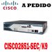 Cisco Router CISCO2851-SEC/K9 Cisco 2800 Router Security Bundle, 2851 Security Bundle, Adv Security, 128F/512D
