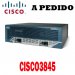 Cisco Router CISCO3845, Cisco 3800 Router ISR, 3845 w/AC PWR, 2GE, 1SFP, 4NME, 4HWIC, IP Base, 128F/512D