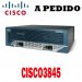Cisco Router CISCO3845, Cisco 3800 Router ISR, 3845 w/AC PWR, 2GE, 1SFP, 4NME, 4HWIC, IP Base, 128F/512D