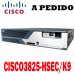 Cisco Router CISCO3825-HSEC/K9, Cisco 3800 Router Security Bundle, 3825 Bund. w/AIM-VPN/SSL-3, Adv. IP Serv, 25 SSL lic, 128F/512D