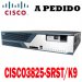 Cisco Router CISCO3825-SRST/K9, Cisco 3800 Router Voice Bundle, 3825 Voice Bundle w/ PVDM2-64, FL-SRST-175, SP Serv, 128F/512D