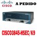 Cisco Router CISCO3845-HSEC/K9, Cisco 3800 Router Security Bundle, 3845 Bund. w/AIM-VPN/SSL-3, Adv. IP Serv, 25 SSL lic, 128F/512D