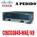 Cisco Router CISCO3845-WAE/K9, Cisco 3800 Router WAE Bundle, 3845, NME-WAE-502/K9, WAAS Trans, AdvSec, 128F/512D