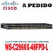 Cisco Switch Catalyst WS-C2960X-48FPD-L, Catalyst 2960-X Switch, Catalyst 2960-X 48 GigE PoE 740W, 2 x 10G SFP+, LAN Base, Layer 2, POE, 48 Ports, Stackable, 10G Uplink