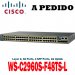 Cisco Switch Catalyst WS-C2960S-F48TS-L, 2960SF series, 48 FastEthernet 10/100, 4 SFP GE uplinks, Flexstack, LAN base managable, Layer 2, 48 Ports, 4 SFP Ports, 1G Uplink