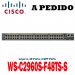 Cisco Switch Catalyst WS-C2960S-F48TS-S, 2960SF series, Cisco catalyst WS-C2960S-F48TS-S, 48 FastEthernet 10/100, 2 SFP GE uplinks, LAN lite image, managable, Layer 2, 48 Ports, 2 SFP Ports