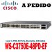 Cisco Switch Catalyst WS-C3750E-48PD-EF, Cisco Catalyst 3750-E Series Switch, Catalyst 3750E 48 10/100/1000 PoE+2*10GE(X2), 1150W, IPS s/w, Layer 3, POE, 48 Ports, Stackable, 10G Uplink