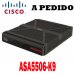 Cisco Firewalls ASA5506-K9, ASA 5500-X Series Next-Generation Firewalls with firepower services, Cisco ASA 5500-X Next Generation, ASA 5506-X, 8*GE ports, 1GE Mgmt, AC, 3DES/AES, AVC, FirePower, FireSIGHT, unlimited user nodes