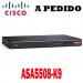 Cisco Firewalls ASA5508-K9, ASA 5500-X Series Next-Generation Firewalls with firepower services, ASA 5508-X, 8*GE ports, 1GE Mgmt, AC, 3DES/AES, AVC, FirePower, FireSIGHT, unlimited user nodes, 100 IPsec VPN, Active/Active, 80G SSD