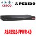 Cisco Firewalls ASA5516-FPWR-K9, Cisco ASA 5500-X Series Next-Generation Firewalls with firepower services, ASA5516-FPWR-K9, 8*GE ports, 1GE Mgmt, AC, 3DES/AES, AVC, FirePower, FireSIGHT, unlimited user nodes, 300 IPsec VPN, Active/Active, 100G SSD