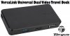 Targus DOCK110USZ, VersaLink Universal Dual Video Travel Dock, Connect with Confidence, PCs, Macs, and Android Devices