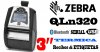 Zebra QLn320, Impresoras Portátil de Recibos, Etiquetas, Bluetooth, térmica directa, 203 dpi (8 puntos por mm), 4 pps (100 mm por segundo), serial y USB, LCD 240x128 px grande y fácil de leer, Resistente a múltiples caídas 1,52 m (5 ft) sobre concreto