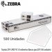 Zebra ZXP-CARD. Tarjetas PVC 30milimetros Blancas para ZXP (500 unidades)