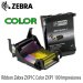 Zebra RIBBON ZXP1C, Ribbon Zebra Color ZXP1 100 Impresiones