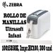 Zebra 10015358K, Rollo de Manillas Ultrasoft Infant 1”x6”, impr. HC100, 300 Unidades