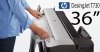 HP DesingJet T730 F9A29A#B1K, ePRINTER 36, 2400X1200 DPI OPTIMIZADO, 4 Cartuchos, WIFI, LAN GIGBT, RAM 1GB