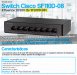 Cisco Small Office SF110D-08-NA, Cisco Small Business SF110D-08, Switch, unmanaged, 8 x 10/100, desktop, wall-mountable, DC powe, NO ADMINISTRABLE, Garantía 12 MESES