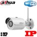 Dahua DH-IPC-HFW1320SN-W-0360B, CAMARA IP Tipo BALA INALAMBRICA METAL, 3MP, 1/3”CMOS, LENTE 3.6MM, DWDR, DÍA/NOCHE(ICR), AWB, AGC, BLC, 3D-DNR, SLOT MIC SD, IR30M, IP67, 12V, ONVIF,CGI, P2P, 50M(AL AIRE LIBRE)