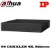 Dahua DHI-NVR5864-4KS2, GRABADOR IP 64 CANALES, SALIDA RCA AUDIO, 2 HDMI, 1 VGA, 2 RJ-45 (10/100/1000MBPS), 8HDD MAX 48TB, RAID, N+M, 1 ESATA, RECORD R. MAX 320M BPS, BIT R.16K~20MBPS, 4USB, RS485, RS232, V220 CA