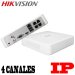 HikVision DS-7104NI-SN, GRABADIR IP Gama Economica DE 4CH, 1 ENTR.DE AUDIO BIDIRECCIONAL, Soporta 1HDD MAX 4TB, DECO. 4-CH@720P, 2-CH@1080P, ANCHO DE BANDA: ENTR. 25MBPS/SAL.40MBPS, 1HDMI, 1VGA, 1RJ-45, 2USB, ONVIF, DC12V