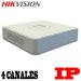 HikVision DS-7104NI-SN/P, GRABADOR IP Gama Economica DE 4 CANALES, 1 ENTR.DE AUDIO BIDIRECCIONAL, 4CH. POE(35W/ AF), 1 HDD MAX 4TB, DECO. 4-CH@720P, 2-CH@1080P, A.DE BANDA: EN.25MBPS/ SA.40MBPS, 1 HDMI, 1 VGA, 1 RJ-45, ONVIF, DC48V