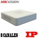 HikVision DS-7108NI-SN/P, GRABADOR IP Gama Economica DE 8CH, 1 ENTR.DE AUDIO BIDIRECCIONAL, 8 PORT. POE(40W/ AF), 1 HDD MAX 4TB, DECO. 4-CH@720P, 2-CH@1080P, A.DE BANDA: EN.50MBPS/ SA.40MBPS, 1HDMI,VGA, RJ-45, 2USB, ONVIF