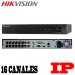 HikVision DS-7732NI-E4/16P, GRABADOR IP Gama Media DE 32CH, 16 Canales POE, 4HDD MAX 16TB+ESATA, GRAB.HASTA 5MP, DECO.6-CH@1080P, A.DE BANDA: EN.200MBPS/ SA.80MBPS, 1HDMI, VGA, 2RJ-45, RS232, RS485, ALARMA, ONVIF, 220VAC