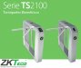 ZKTeco TS2122 WTIH PANELINBIOPRO, MOLINETE BI-DIRECCIONAL, TIPO PUENTE, INBIOPRO, CAP RFID:30000, CAP HUELLAS:3000, CAP REG: 100000, COM: TCP/IP, GRADO PROTECCIÓN: IP54, ALIMENTACIÓN: 220 VAC