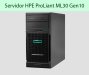 HPE Proliant ML30 P06781-S01, Torre, Intel® Xeon® E3-1220 v6 (4 core, 3 GHz, 8 MB, 72W), 8GB RAM, 1TB Disco Duro SATA (Consulte vigencia Oferta), 350W, 1 Gb 332i Ethernet Adapter, NI DVD, HPE Dynamic Smart Array B140i