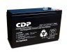 CDP LSB12-7.2, BATERIA CDP  12V7.2A, 12V, 7.2A, MEDIDAS 151X65X100MM PARA BANCOS DE RESPALDO Y SUSTITUCION DE BATERIAS PARA LAS UPS CDP ON LINE