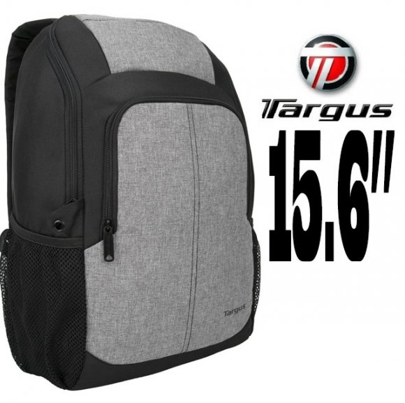TARGUS ESSENTIAL3 TSB873, MOCHILA PARA LAPTOPS HASTA 15.6” BLACK / GREY