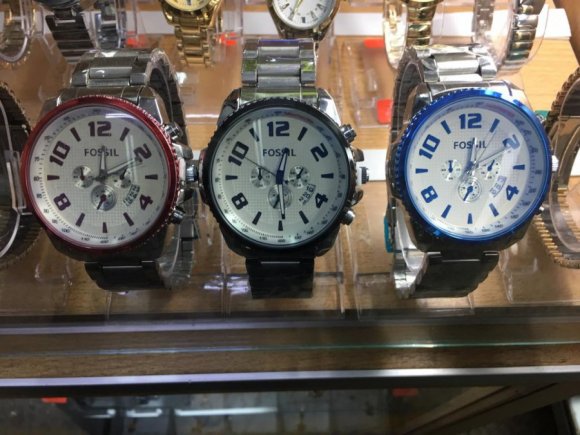 Relojes FOSSIL para Varones de Altisima Calidad. TRES Modelos en Stock