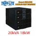 Tripp Lite SU20KRTHW, UPS SmartOnline de Doble Conversión de 200V / 240V 20kVA 18kW, N+1, 12U, Ranura para Tarjeta de Red, DB9, Derivación, Instalación Eléctrica Permanente