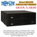 Tripp Lite SU6000RT4UHVG, UPS SmartOnline de Doble Conversin 208V /240V, 230V 6kVA 5.4kW, Torre / Rack de 4U, Autonoma Extendida, Opciones de Tarjeta de Red, Serial DB9, Switch de Derivacin, C19