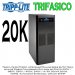 Tripp Lite SUTX20K, UPS SmartOnline Serie SUTX Trifsico de Doble Conversin En Lnea de 20kVA 220V / 380V, 230V / 400V, 240V / 415V 20kVA 20kW,  Torre, Autonoma Extendida, Opcin SNMP