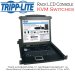 Tripp Lite B020-008-17, NetDirector 8-Port 1U  Rack-Mount Console KVM Switch with 17-in. LCD