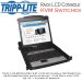 Tripp Lite B020-U08-19-IP, KVM de consola NetDirector de 8 puertos para instalacin en 1U de Rack con LCD de 19 y acceso IP remoto