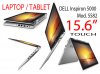 DELL Inspiron 5000 Mod. 5582 i7T81TSW10s_120, Laptop/Tablet Intel® Core™ i7-8565U (4c, 8MB Cache, 1.8ghz up to 4.6 GHz), RAM 8GB 2666MHz, Disco Duro 1TB, 15.6” TACTIL, Windows 10 Home, 3-Cell 42WHr, 802.11ac, Bth, NO DVD