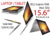 DELL Inspiron 5000 Mod. 5582 i7T1651SW10s_120, Laptop / Tablet Intel Core i7-8565U (4C,1.8GHZ to 4.6G, 8mb) RAM 16GB, 512GB M.2 SSD, 15.6” 1920x1080 TACTIL, WIN 10H,no numeric keypad, Batt3-Cell 42WHr, 802.11ac+BtH, NO Opt