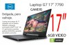DELL Inspiron G7 17 7790 RHXTK, Laptop Gaming, 9 Gen Intel Core i7-9750H (2.6 to 4.5GHz, 12MB,6C), RAM 16GB DDR4 2666, Disco Duro SSD 256GB M2+1TB SATA, 17.3”FHD IPS, Backlight, NVidia RTX2060 6GB GDDR6, Win10HM, No DVD