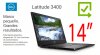 DELL LATITUDE 3400-002, Laptop, 8va GEN Intel Core i7-8565U (4C,1.8GHZ to 4.6G, 8mb cache), RAM 8G, Disco Duro 1TB SATA, LED 14”HD (1366x768) Nvidia GeForce MX130, Windows 10 Prof.ESP (64-BIT), Wi802.11AC+Bth4.1, 3-CEL, NO DVD