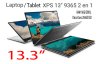 DELL XPS 13 9365 (i7T1625SWPs_120), Laptop/Tablet 2 en 1, Silver/Black, Intel Core i7-8500Y (4M, 1.5GHz up to 4.2), 16GB DDR3, Disco Duro 256GB SSD, 13.3” FHD(1920x1080) 4cel, Windows 10 Profecional (64Bit) ESP, Wi802.11+BT