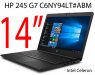 HP 245 G7 C6NY94LT#ABM, Laptop, AMD A-SERIES DUAL CORE A4-9125 2.3 GHZ CACHE L2 1 MB, RAM 4GB, HD 1TB, 14” RADEON R3, LCD TFT WIDE RESOLUCIÓN MAXIMA 1366 x 768 LED BACKLIGHT, NO DVD, FREEDOS, 1.52 KG