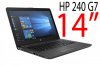 HP 240 G7 6FU27LT#ABM, Laptop Intel® Core™ i3 de 7.ª generación (i3-7020U), 4GB RAM, 1TB Disco Duro, 14” (35,56 cm), antirreflectante, con retroiluminación WLED, WebCam, Wireless, NO DVD, FREEDOS