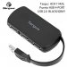 Targus ACH114US, Puerto	HUB 4-PORT USB 2.0 BLACK/GRAY