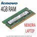 Lenovo 4GB 4X70M60573, MEMORIA LENOVO 4GB DDR4-2400 SoDIMM P/Porttil